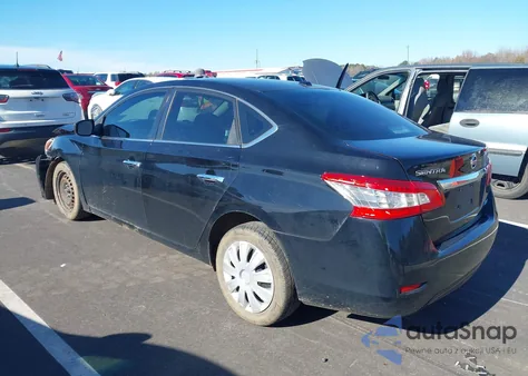 2013 Nissan Sentra Sv из США, поврежденный, VIN 1N4AB7AP3DN901753